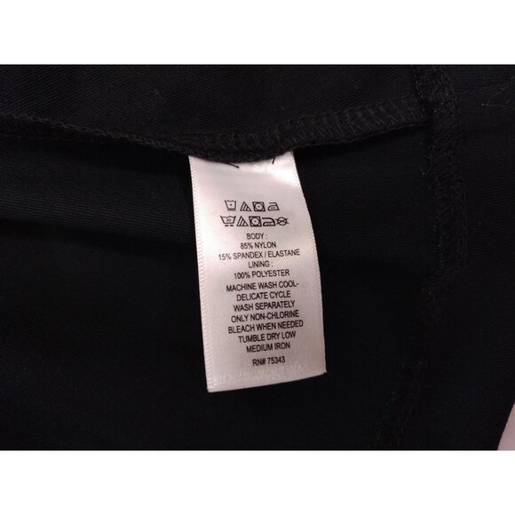 Cynthia Rowley Black Sleeveless Fit & Flare Dress With Gold Zipper Size 10, NWT. - Picture 4 of 7